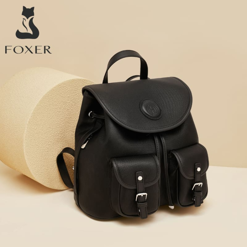 Σακίδιο Πλάτης Foxer 9151129F μαύρο Σακίδιο Πλάτης Foxer 9151129F μαύρο