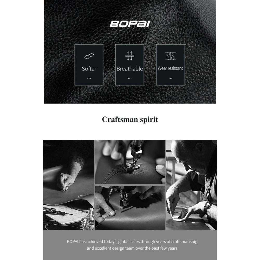Δερμάτινο τσαντάκι ώμου Bopai 11-122591 μαύρο Δερμάτινο τσαντάκι ώμου Bopai 11-122591 μαύρο