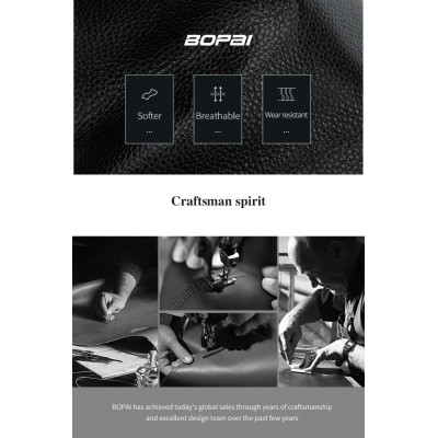 Δερμάτινο τσαντάκι ώμου Bopai 11-122591 μαύρο Δερμάτινο τσαντάκι ώμου Bopai 11-122591 μαύρο