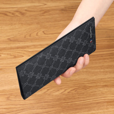 Ανδρικό πορτοφόλι PVC William Polo 221585 black Ανδρικό πορτοφόλι PVC William Polo 221585 black
