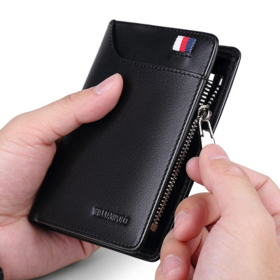 Δερμάτινο Ανδρικό πορτοφόλι William Polo 293 black