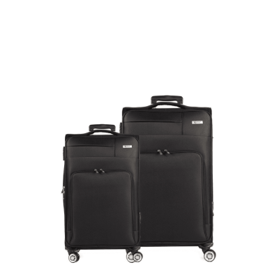Βαλίτσα trolley Cardinal μικρή μεσαία 3700 50/60cm μαύρη
