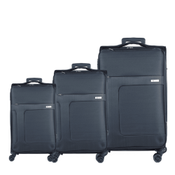 Βαλίτσες trolley (σετ 3 τεμαχίων) Cardinal 3800 σκούρο μπλέ