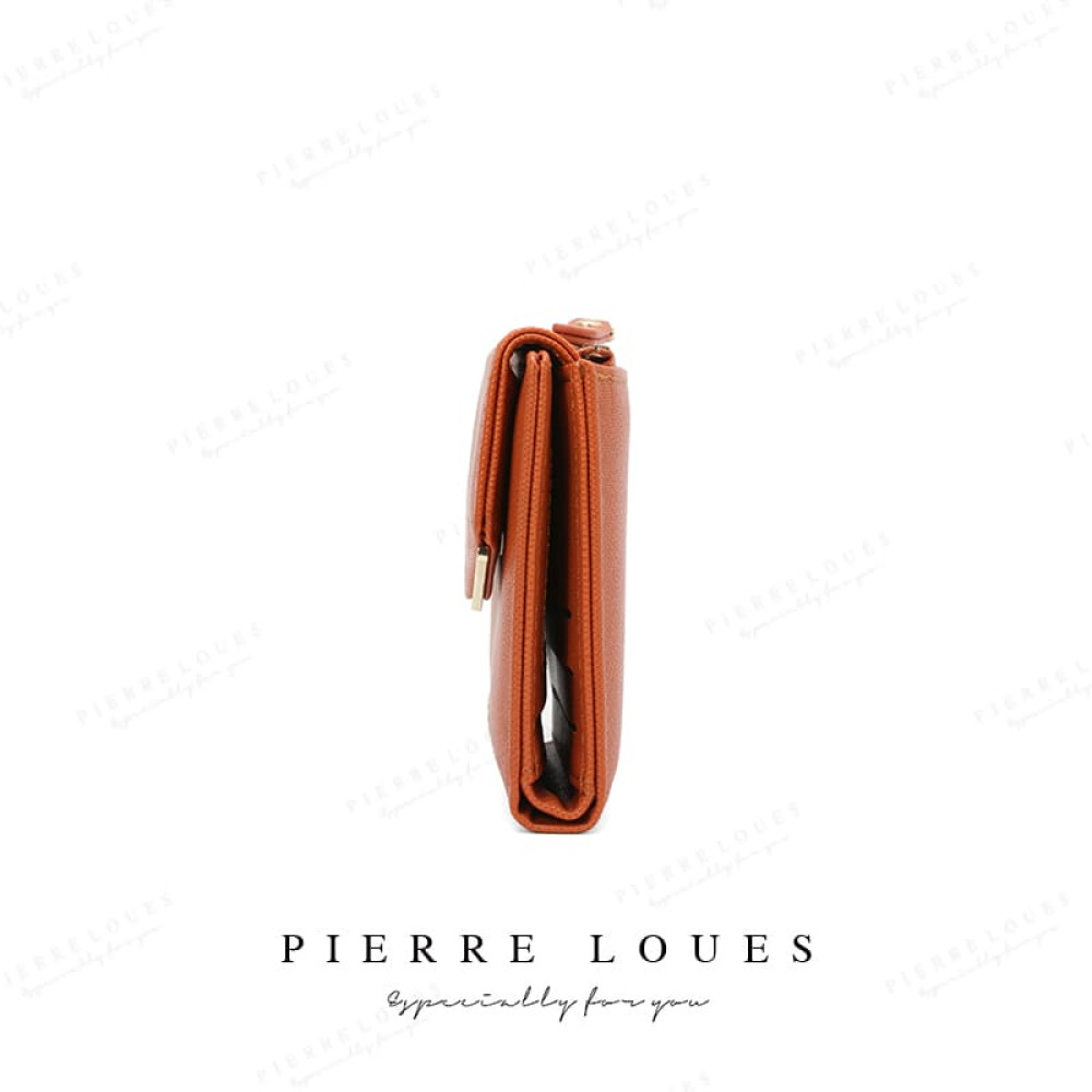 Γυναικείο πορτοφόλι Pierre Loues 821-56-2 μαύρο Γυναικείο πορτοφόλι Pierre Loues 821-56-2 μαύρο