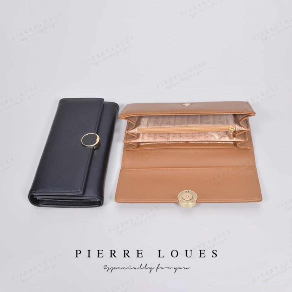 Γυναικείο πορτοφόλι Pierre Loues 982-17-1 καφέ Γυναικείο πορτοφόλι Pierre Loues 982-17-1 καφέ