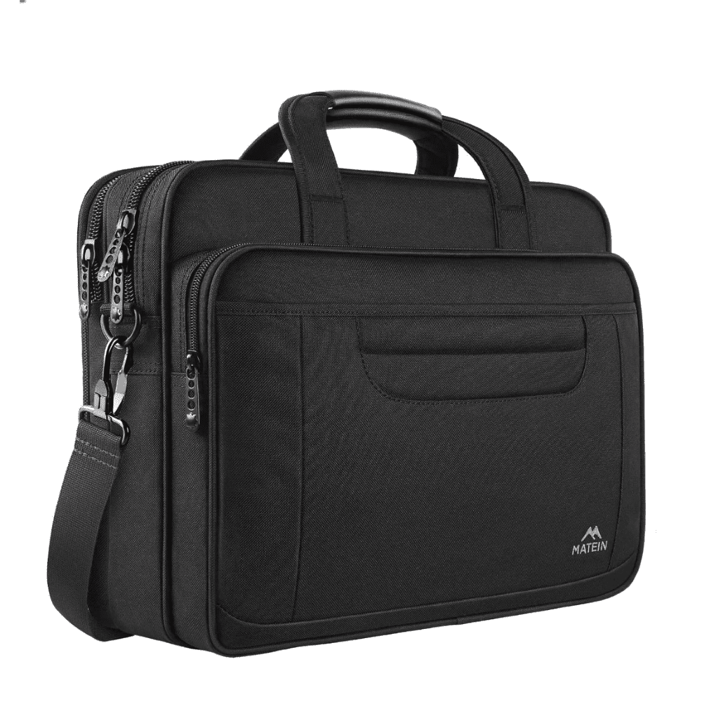 Υφασμάτινος Χαρτοφύλακας Matein 17'' laptop 21L 1172 μαύρο