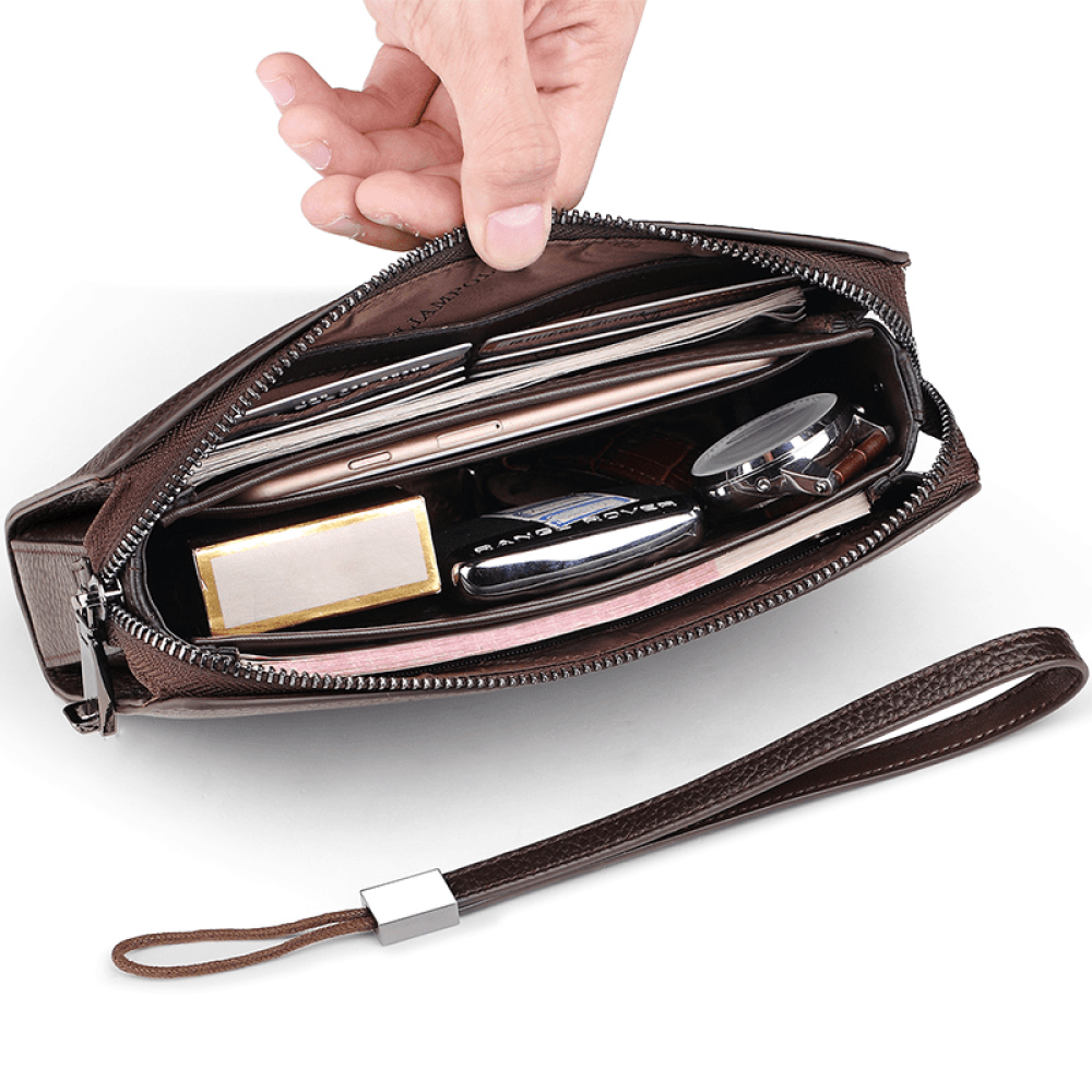 Δερμάτινο Ανδρικό πορτοφόλι William Polo 286 brown Δερμάτινο Ανδρικό πορτοφόλι William Polo 286 brown