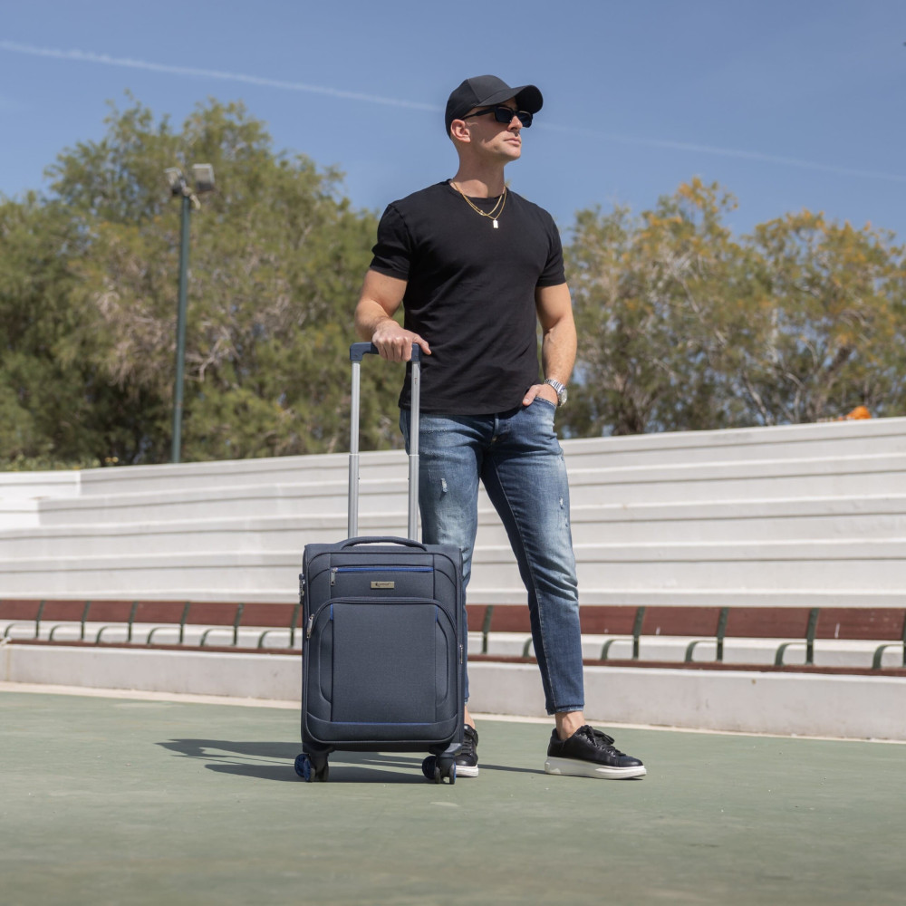 Βαλίτσα trolley Spectra Cardinal καμπίνας 5000/50cm σκούρο μπλέ Βαλίτσα trolley Spectra Cardinal καμπίνας 5000/50cm σκούρο μπλέ