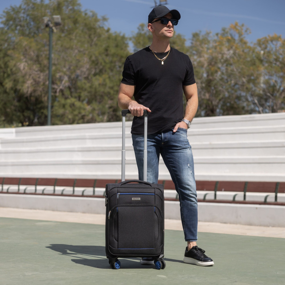 Βαλίτσα trolley Spectra Cardinal καμπίνας 5000/50cm μαύρη Βαλίτσα trolley Spectra Cardinal καμπίνας 5000/50cm μαύρη