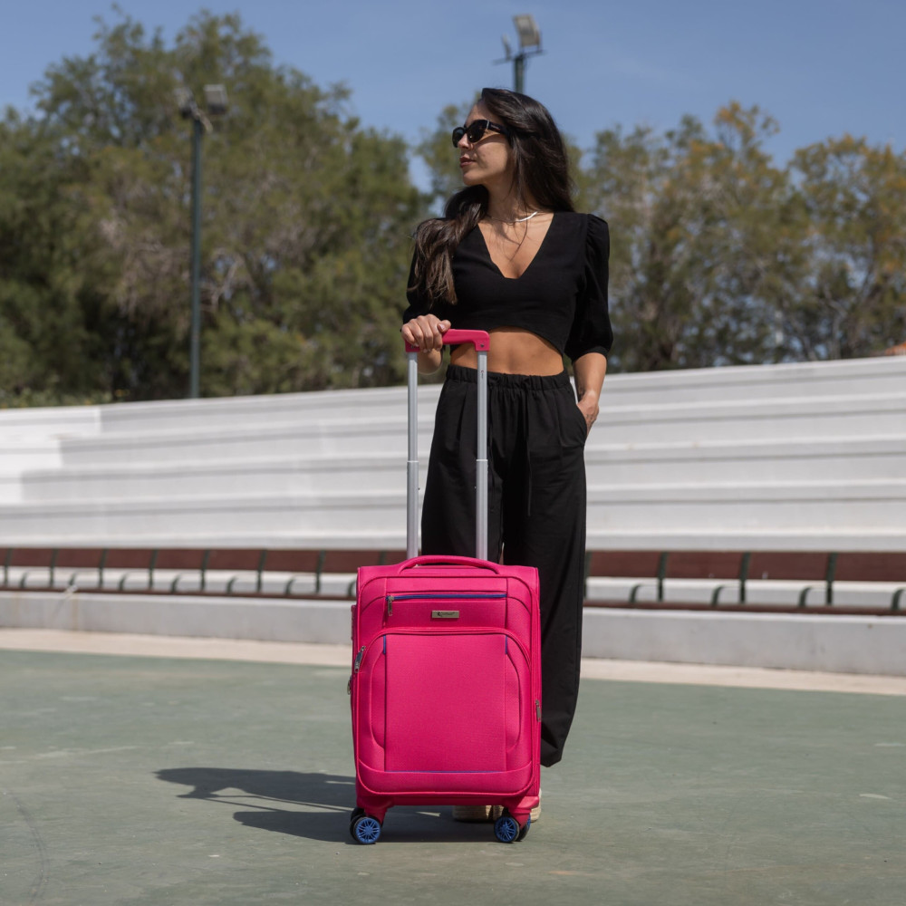 Βαλίτσα trolley Spectra Cardinal καμπίνας 5000/50cm ροζ Βαλίτσα trolley Spectra Cardinal καμπίνας 5000/50cm ροζ