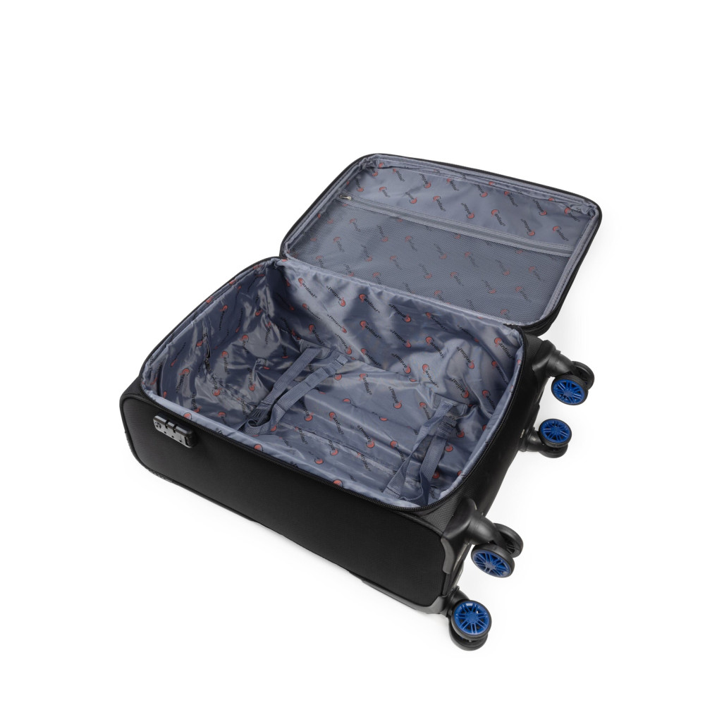 Βαλίτσα trolley Spectra Cardinal μικρή μεσαία 5000 50/60cm μαύρη Βαλίτσα trolley Spectra Cardinal μικρή μεσαία 5000 50/60cm μαύρη