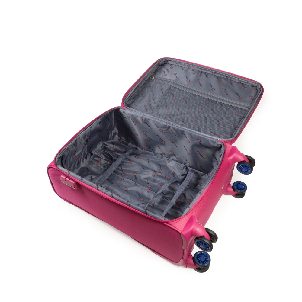 Βαλίτσα trolley Spectra Cardinal μικρή μεσαία 5000 50/60cm ροζ Βαλίτσα trolley Spectra Cardinal μικρή μεσαία 5000 50/60cm ροζ