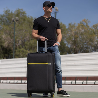 Βαλίτσα trolley  Oblivion Cardinal μεγάλη 5100/70cm μαύρη