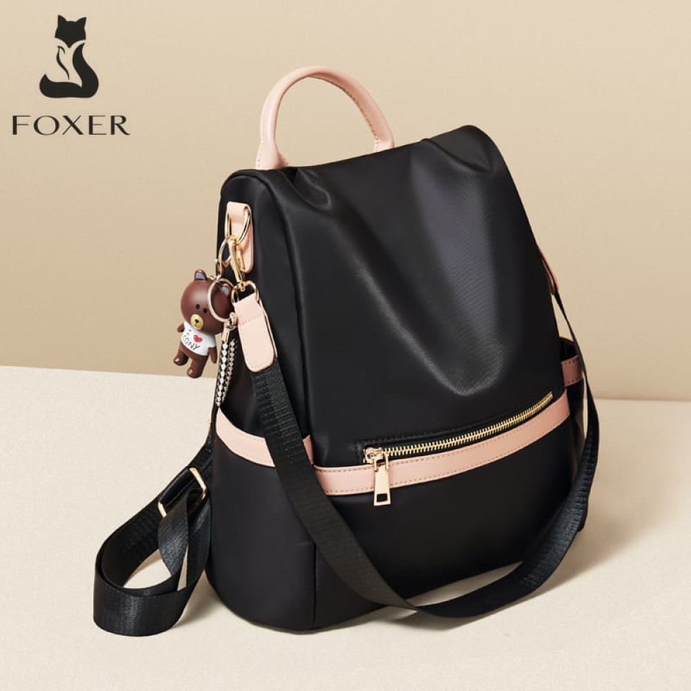 Σακίδιο Πλάτης Foxer 9151126F μαύρο Σακίδιο Πλάτης Foxer 9151126F μαύρο
