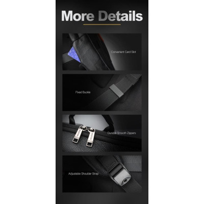 Δερμάτινο Σακίδιο πλάτης Αντικλεπτικό 28L Laptop 17,3” Bopai 61-121971 μαύρο Δερμάτινο Σακίδιο πλάτης Αντικλεπτικό 28L Laptop 17,3” Bopai 61-121971 μαύρο