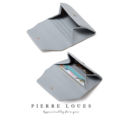 Γυναικεία καρτοθήκη Pierre Loues 805-49 μπλε Γυναικεία καρτοθήκη Pierre Loues 805-49 μπλε