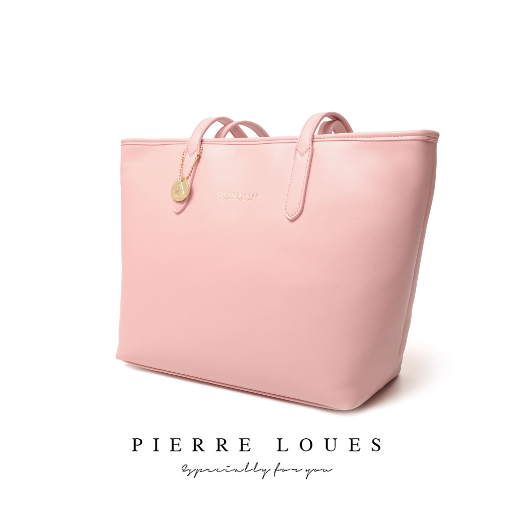 Γυναικεία Τσάντα Ώμου Shopper Pierre Loues 914-62 ροζ Γυναικεία Τσάντα Ώμου Shopper Pierre Loues 914-62 ροζ