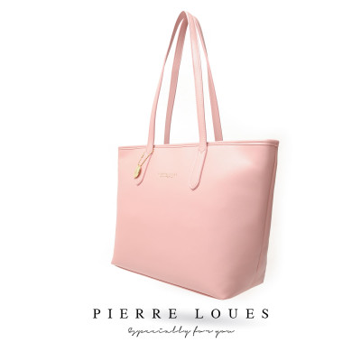 Γυναικεία Τσάντα Ώμου Shopper Pierre Loues 914-62 ροζ Γυναικεία Τσάντα Ώμου Shopper Pierre Loues 914-62 ροζ