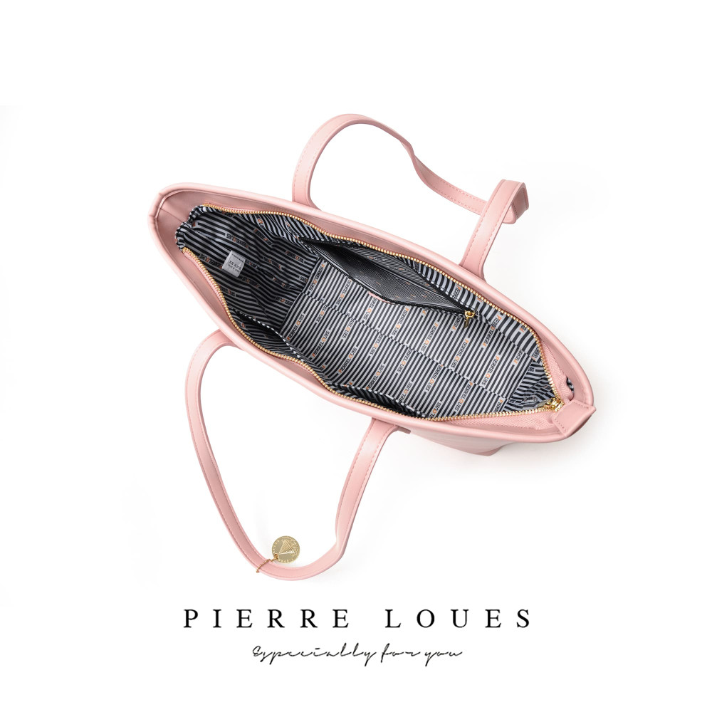 Γυναικεία Τσάντα Ώμου Shopper Pierre Loues 914-62 ροζ Γυναικεία Τσάντα Ώμου Shopper Pierre Loues 914-62 ροζ