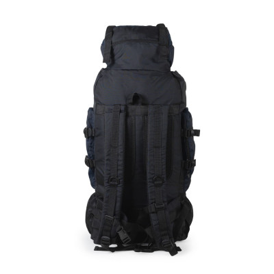 Σακίδιο πλάτης ορειβατικό Ταξιδιού αδιάβροχο 990 90L μαύρο