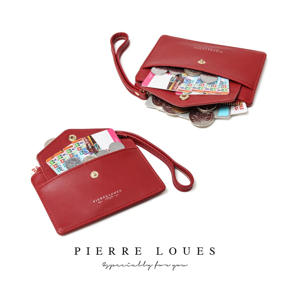 Γυναικείο πορτοφόλι Pierre Loues PL19-78 κόκκινο Γυναικείο πορτοφόλι Pierre Loues PL19-78 κόκκινο