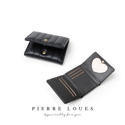 Γυναικείo πορτοφόλι Pierre Loues PL422-3 μαύρο Γυναικείo πορτοφόλι Pierre Loues PL422-3 μαύρο