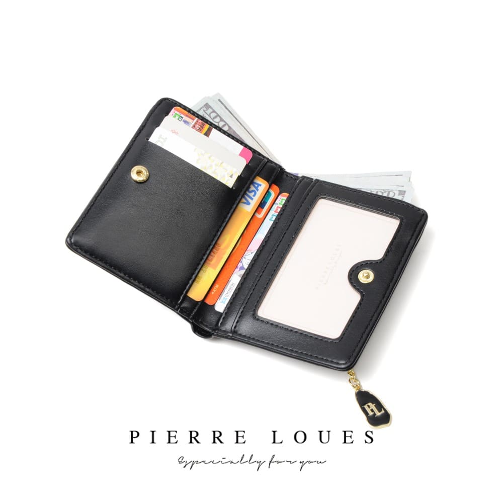 Γυναικείo πορτοφόλι Pierre Loues PL822-31 μαύρο Γυναικείo πορτοφόλι Pierre Loues PL822-31 μαύρο