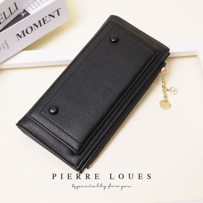 Γυναικείο πορτοφόλι Pierre Loues PL805-56-1 μαύρο Γυναικείο πορτοφόλι Pierre Loues PL805-56-1 μαύρο