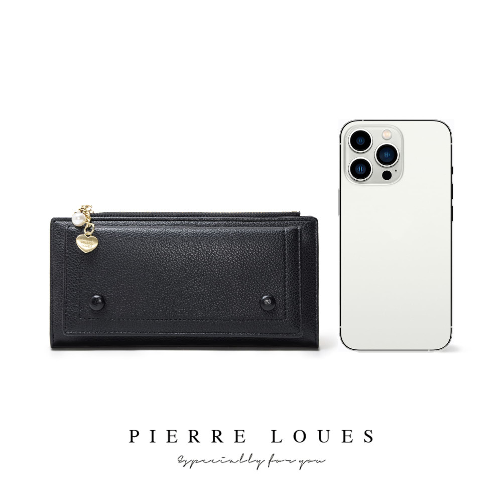 Γυναικείο πορτοφόλι Pierre Loues PL805-56-1 μαύρο Γυναικείο πορτοφόλι Pierre Loues PL805-56-1 μαύρο