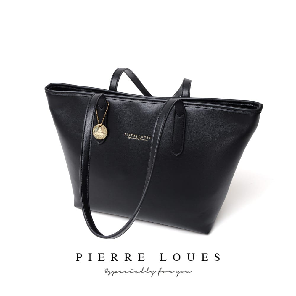 Γυναικεία Τσάντα Ώμου Shopper Pierre Loues 914-62 μαύρο Γυναικεία Τσάντα Ώμου Shopper Pierre Loues 914-62 μαύρο