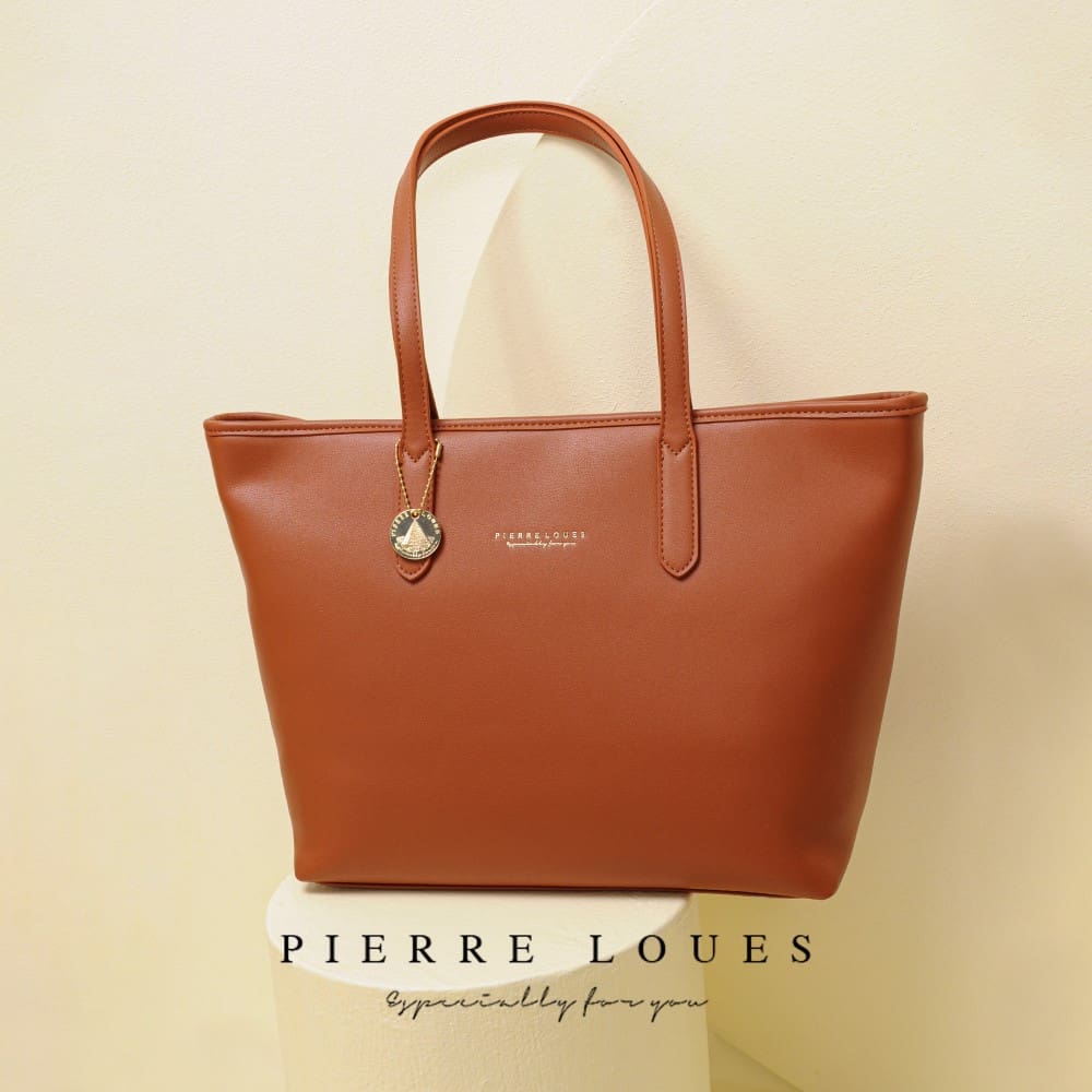 Γυναικεία Τσάντα Ώμου Shopper Pierre Loues 914-62 καφέ Γυναικεία Τσάντα Ώμου Shopper Pierre Loues 914-62 καφέ