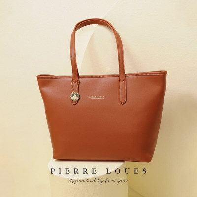 Γυναικεία Τσάντα Ώμου Shopper Pierre Loues 914-62 καφέ Γυναικεία Τσάντα Ώμου Shopper Pierre Loues 914-62 καφέ