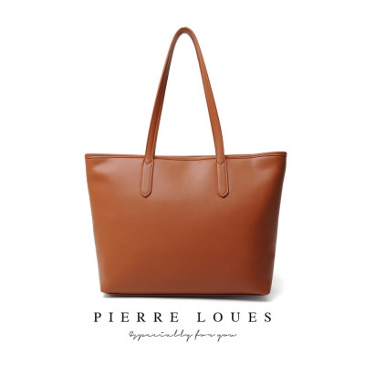 Γυναικεία Τσάντα Ώμου Shopper Pierre Loues 914-62 καφέ Γυναικεία Τσάντα Ώμου Shopper Pierre Loues 914-62 καφέ