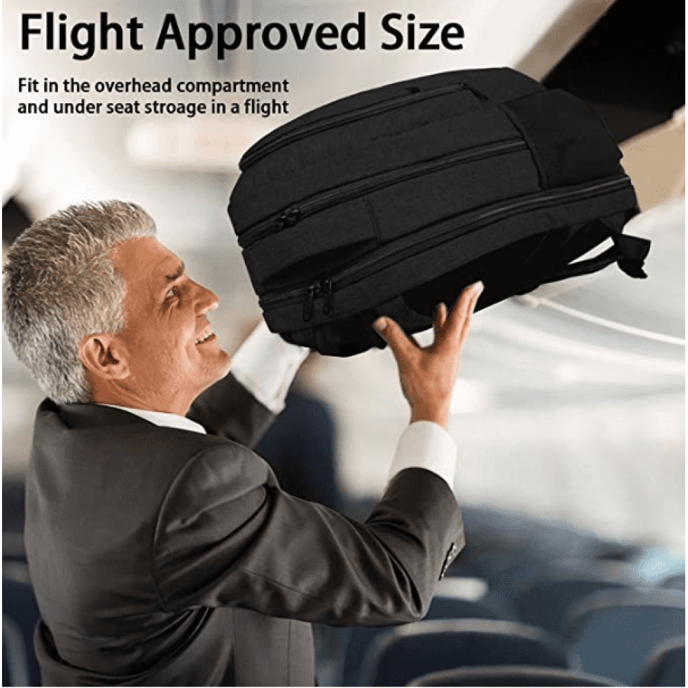 Σακίδιο πλάτης 30L Laptop 17,3” Matein 1035 μαύρο Σακίδιο πλάτης 30L Laptop 17,3” Matein 1035 μαύρο