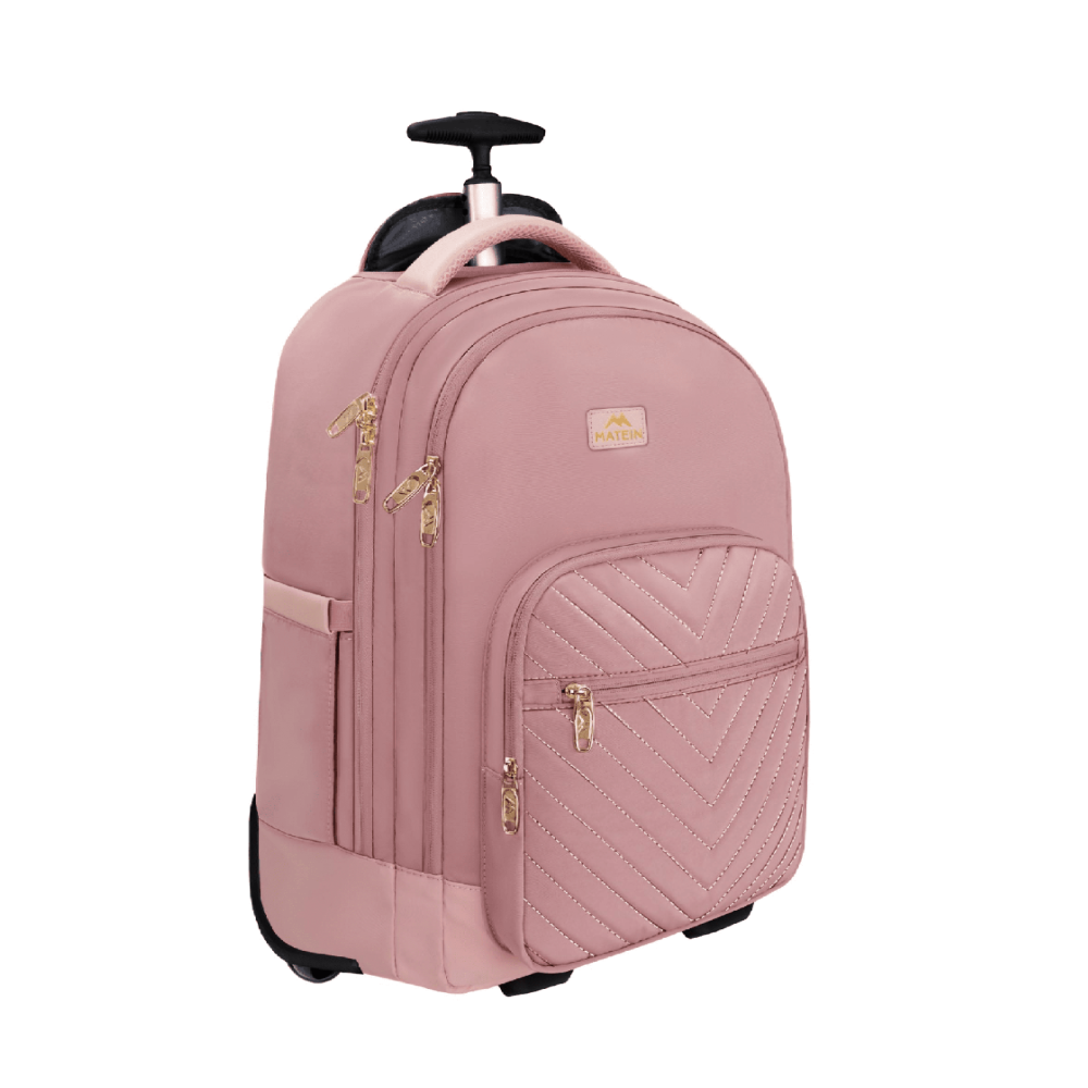 Γυναικείο Σακίδιο πλάτης Τροχήλατο 42L Laptop 17,3” Matein 1417 ροζ Γυναικείο Σακίδιο πλάτης Τροχήλατο 42L Laptop 17,3” Matein 1417 ροζ