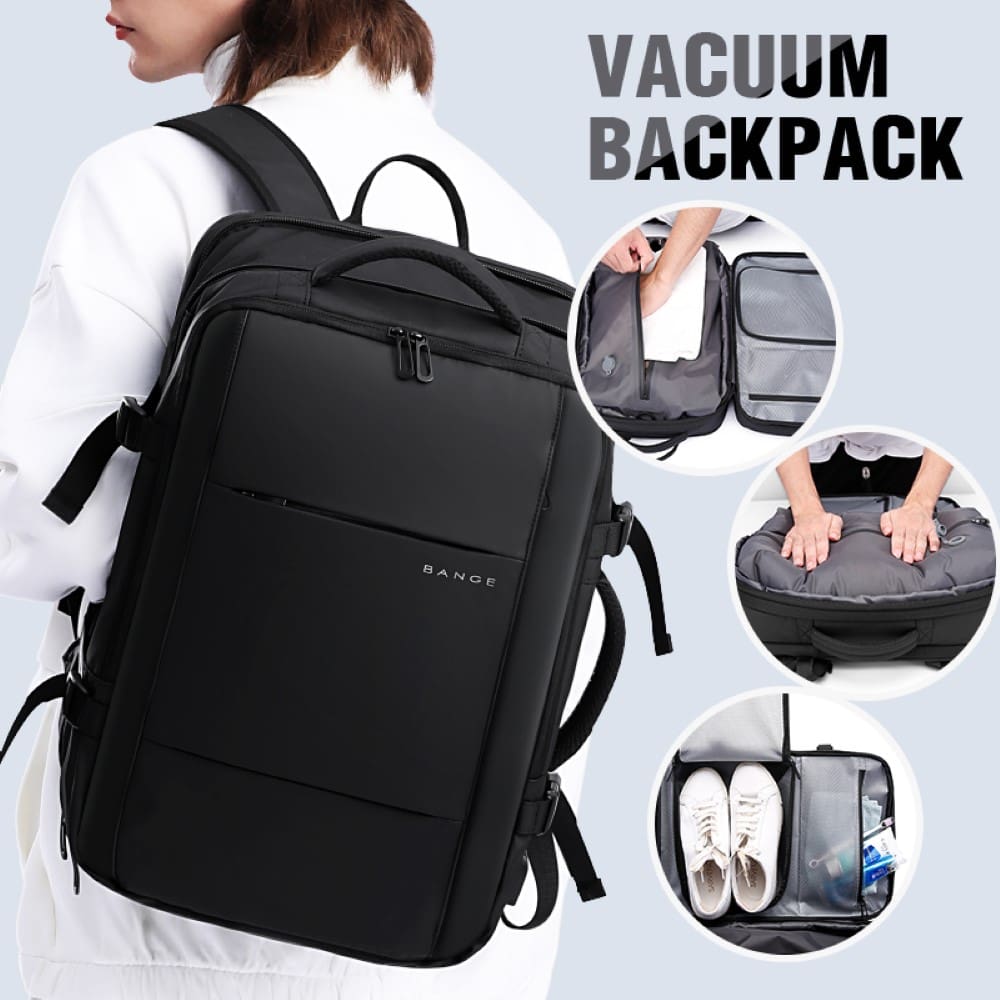 Σακίδιο πλάτης vacuum Tsa Lock 36L Laptop 17,3” Bange 3028 μαύρο Σακίδιο πλάτης vacuum Tsa Lock 36L Laptop 17,3” Bange 3028 μαύρο