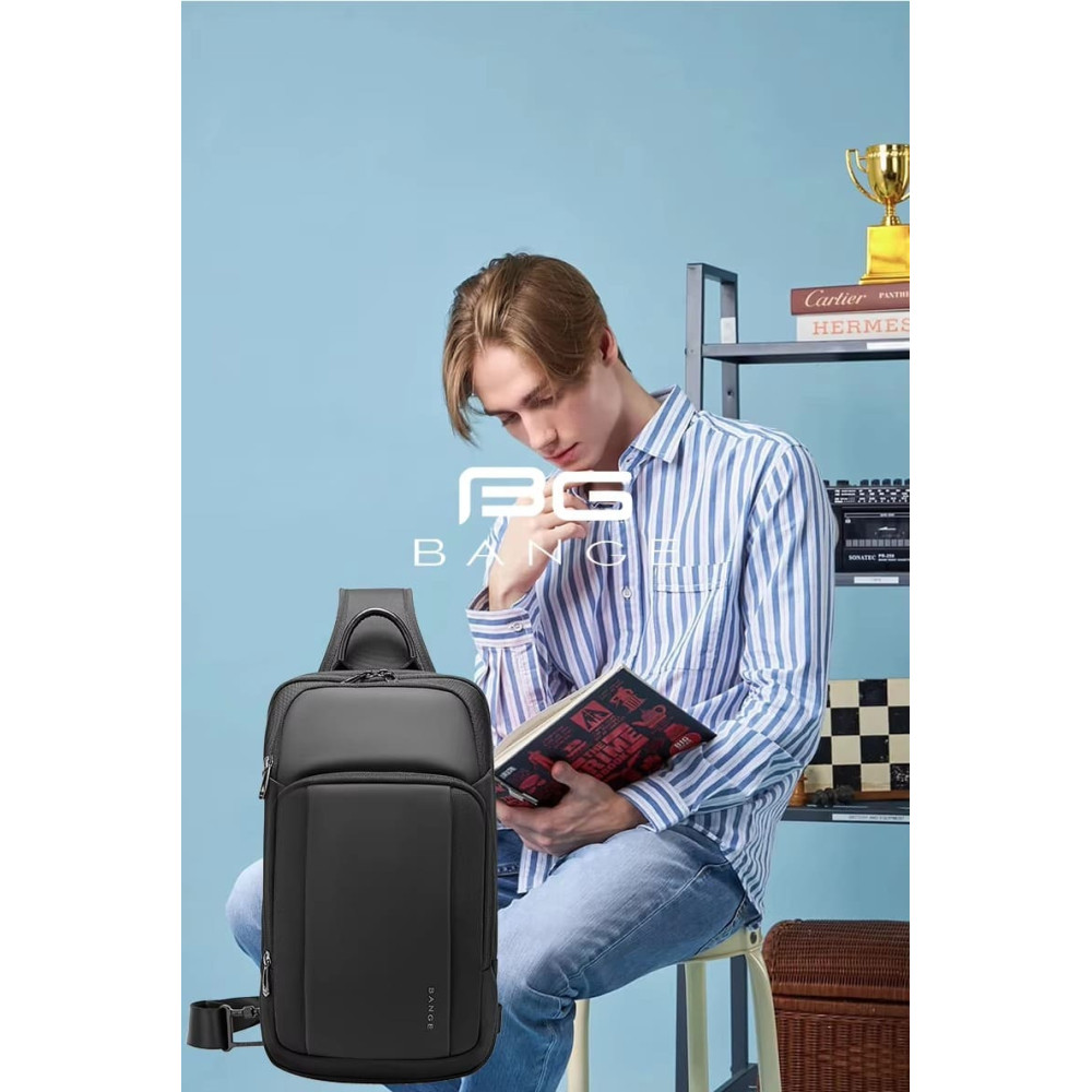 Τσαντάκι ώμου χιαστί crossbody Bange 7795 μαύρο Τσαντάκι ώμου χιαστί crossbody Bange 7795 μαύρο