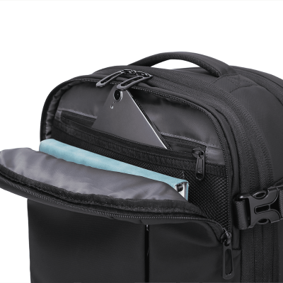 Σακίδιο πλάτης vacuum Tsa Lock με ζυγαριά 36L Laptop 17,3” Bange 1909-8 μαύρο