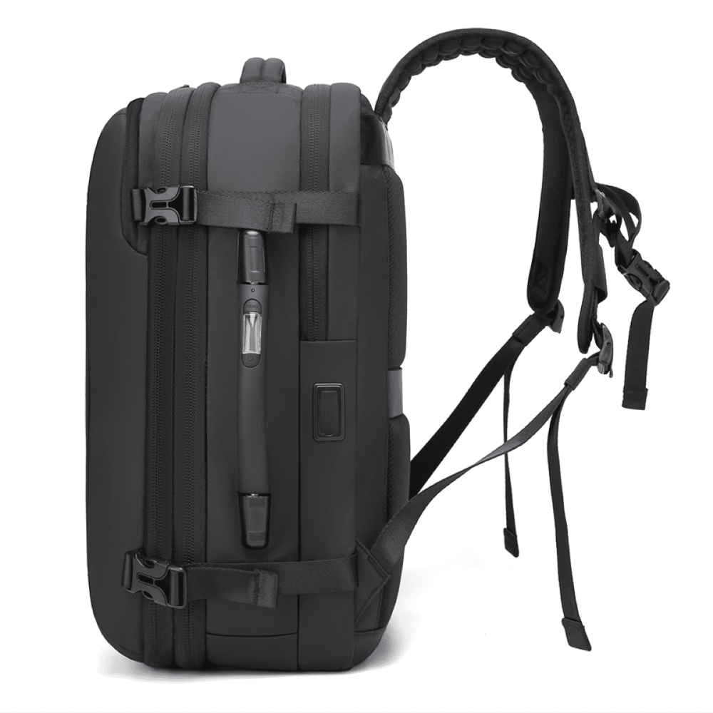 Σακίδιο πλάτης vacuum Tsa Lock με ζυγαριά 36L Laptop 17,3” Bange 1909-8 μαύρο