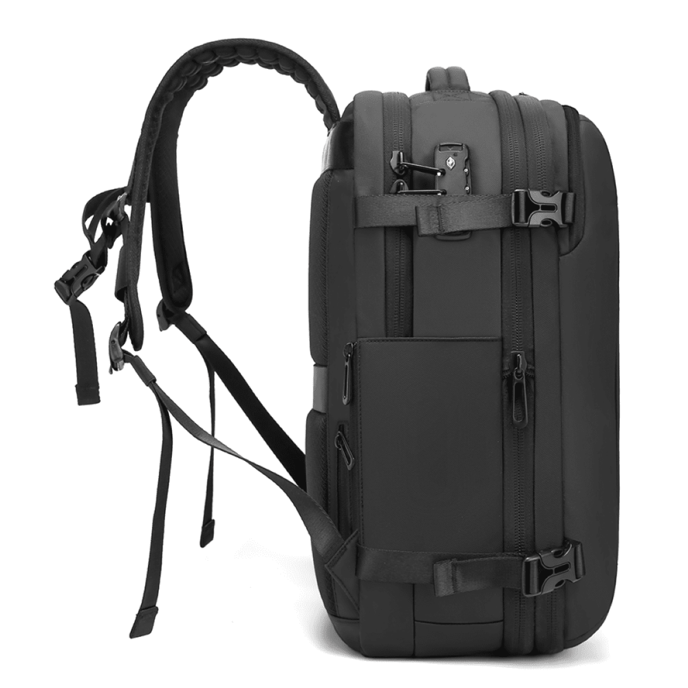 Σακίδιο πλάτης vacuum Tsa Lock με ζυγαριά 36L Laptop 17,3” Bange 1909-8 μαύρο