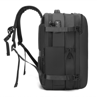 Σακίδιο πλάτης vacuum Tsa Lock με ζυγαριά 36L Laptop 17,3” Bange 1909-8 μαύρο