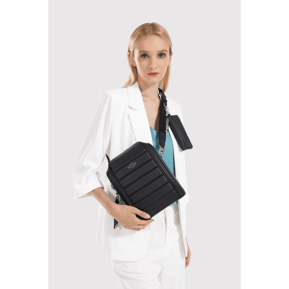 Τσαντάκι ώμου χιαστί Premium Collection Bange YD252 μαύρο Τσαντάκι ώμου χιαστί Premium Collection Bange YD252 μαύρο