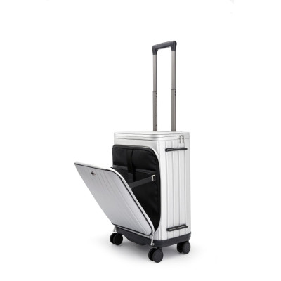 Βαλίτσα Premium Collection Laptop χειραποσκευή καμπίνας Bange YL200 ασημί Βαλίτσα Premium Collection Laptop χειραποσκευή καμπίνας Bange YL200 ασημί