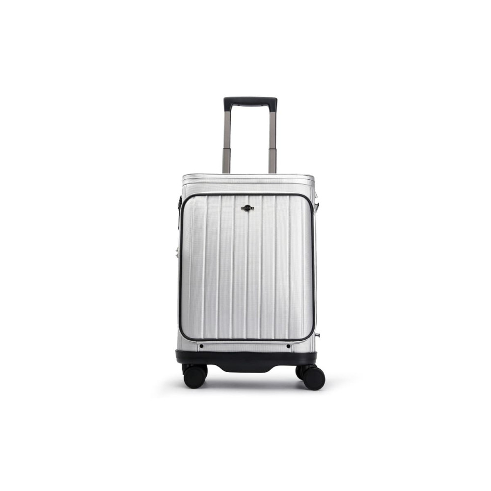 Βαλίτσα Premium Collection Laptop χειραποσκευή καμπίνας Bange YL200 ασημί Βαλίτσα Premium Collection Laptop χειραποσκευή καμπίνας Bange YL200 ασημί