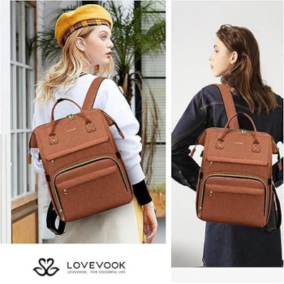 Γυναικείο Σακίδιο Φορητού Υπολογιστή Lovevook 15,6'' WB1469 coffee