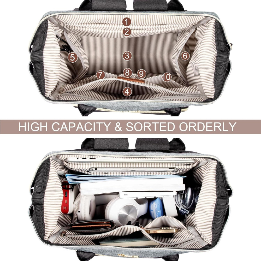 Γυναικείο Σακίδιο Φορητού Υπολογιστή Lovevook 15,6'' MB2046 Grey/black