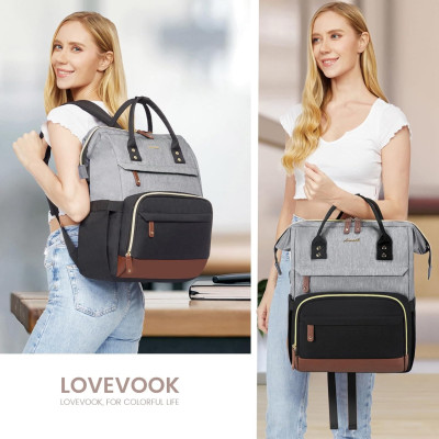 Γυναικείο Σακίδιο Φορητού Υπολογιστή Lovevook 15,6'' MB2046 Grey/black