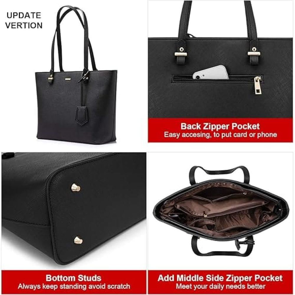 Γυναικεία τσάντα ώμου φορητού υπολογιστή  Lovevook 13,3'' WB0976-L black