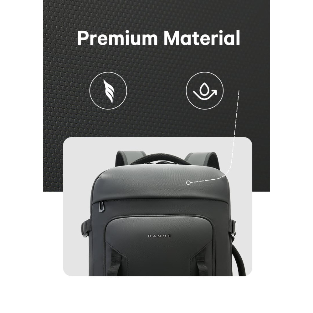 Σακίδιο Ταξιδιού Cabin Size 40L Laptop 17,3” Bange 3055 μαύρο Σακίδιο Ταξιδιού Cabin Size 40L Laptop 17,3” Bange 3055 μαύρο