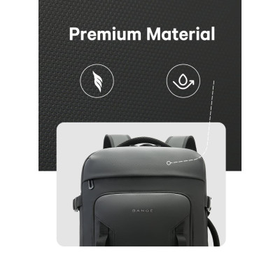 Σακίδιο Ταξιδιού Cabin Size 40L Laptop 17,3” Bange 3055 μαύρο Σακίδιο Ταξιδιού Cabin Size 40L Laptop 17,3” Bange 3055 μαύρο